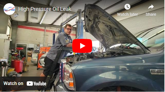 High Pressure Oil Leak